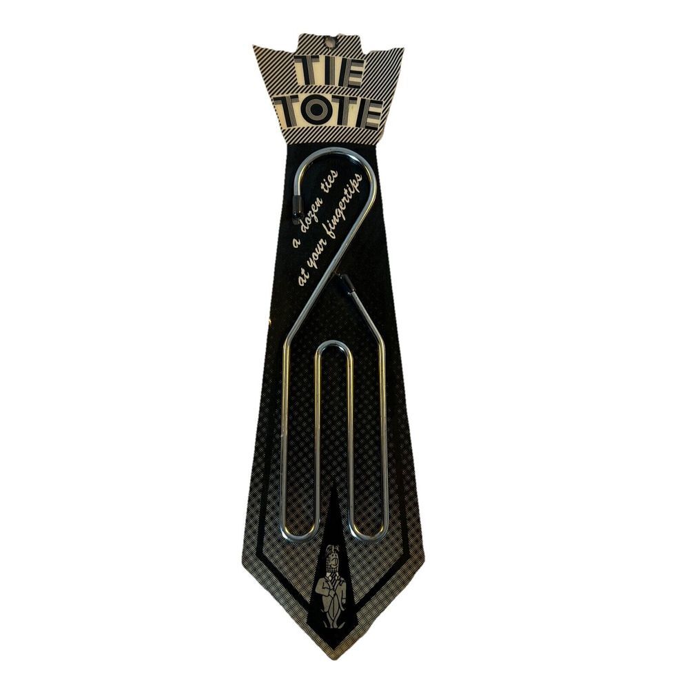 Vintage‎ Tie Tote Hanger And Storage Metal Hanger Cornsilks Inc